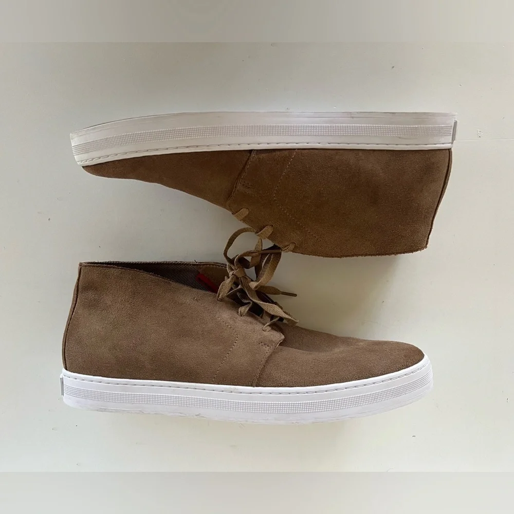 Sorel Cstreet Suede Waterproof Chukka Sneaker in Brown, size 11.5